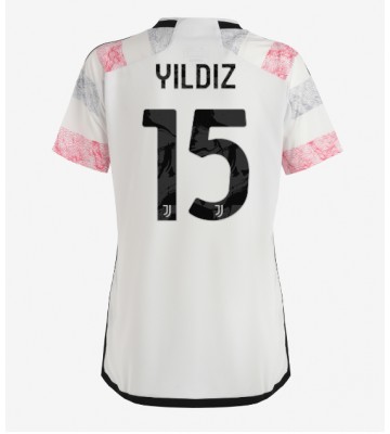 Juventus Kenan Yildiz #15 Replika Udebanetrøje Dame 2023-24 Kortærmet